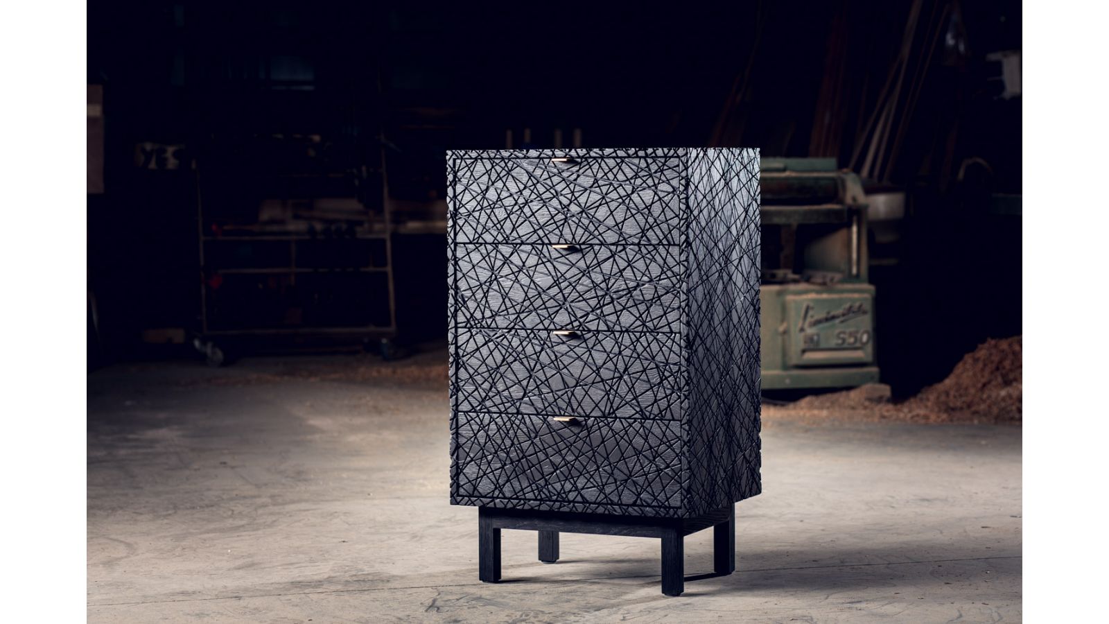 Scars Chest of Drawers by Alon Dodo 